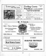 Advertisement Page 020, Paulding County 1905